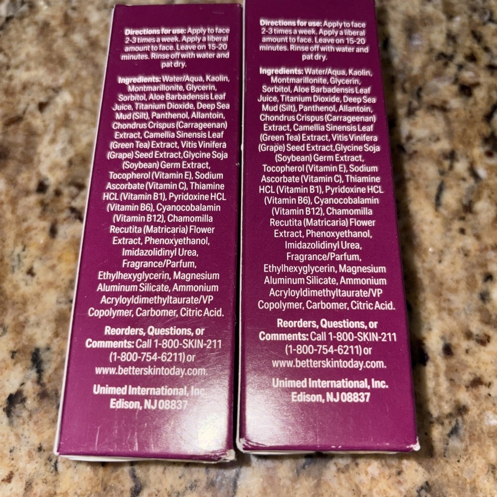Chamonix Esotique-RF Detoxifying Mineral Masque w/ Dead Sea Minerals-2 oz-Sealed - Picture 4 of 4